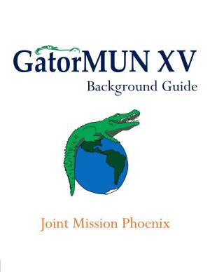 Background Guide Joint Mission Phoenix