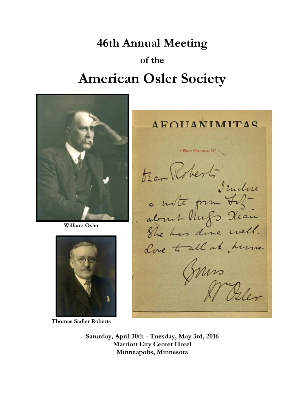 American Osler Society