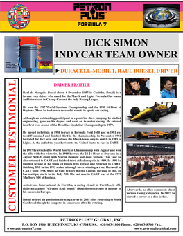 Dick Simon Racing