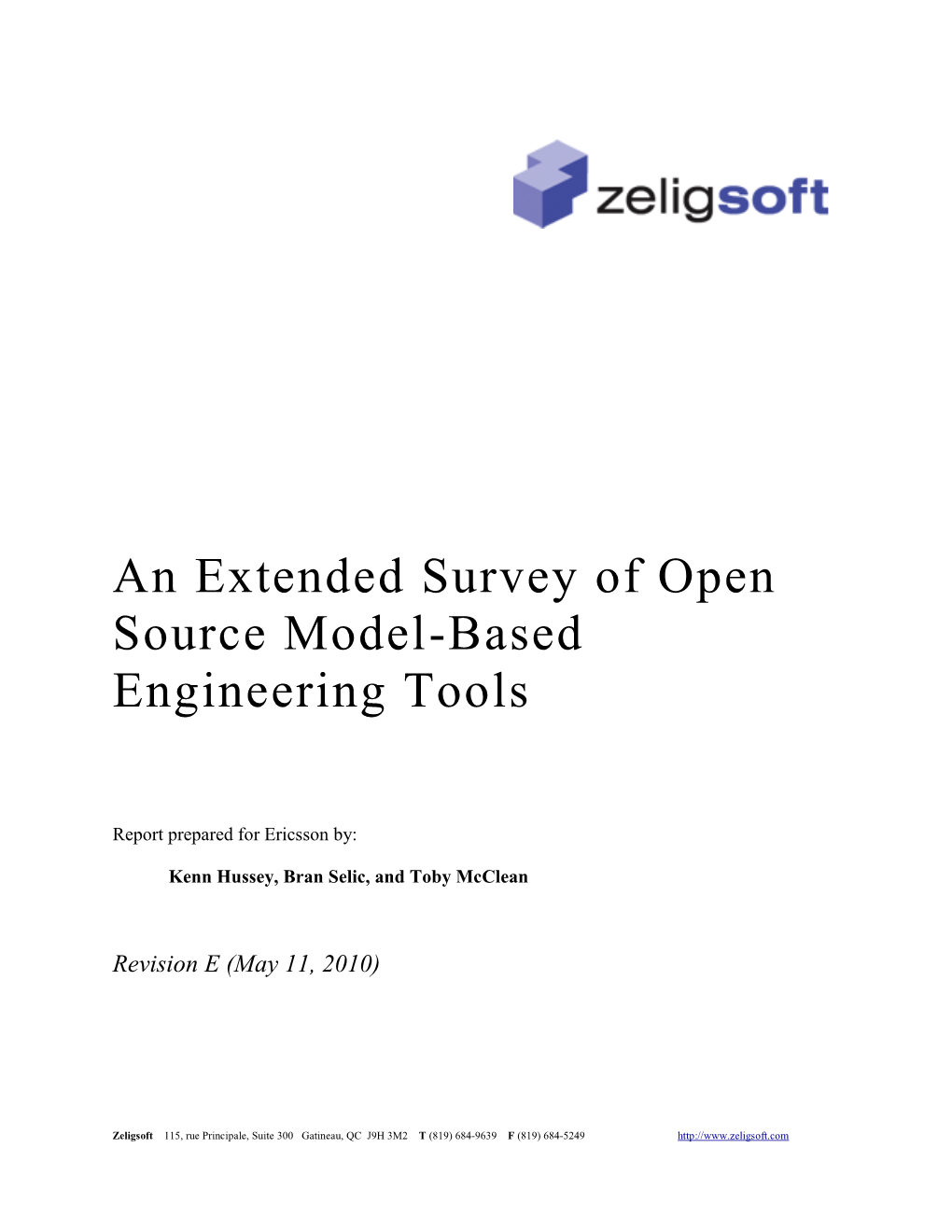 An Extended Survey of Open Source Model-Based Engineering Tools