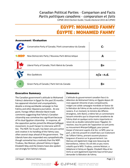 Mohamed Fahmy Égypte : Mohamed Fahmy