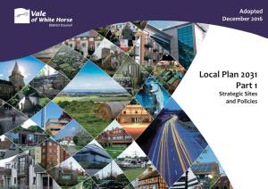 Local Plan 2031 Part 1: Strategic Sites and Policies