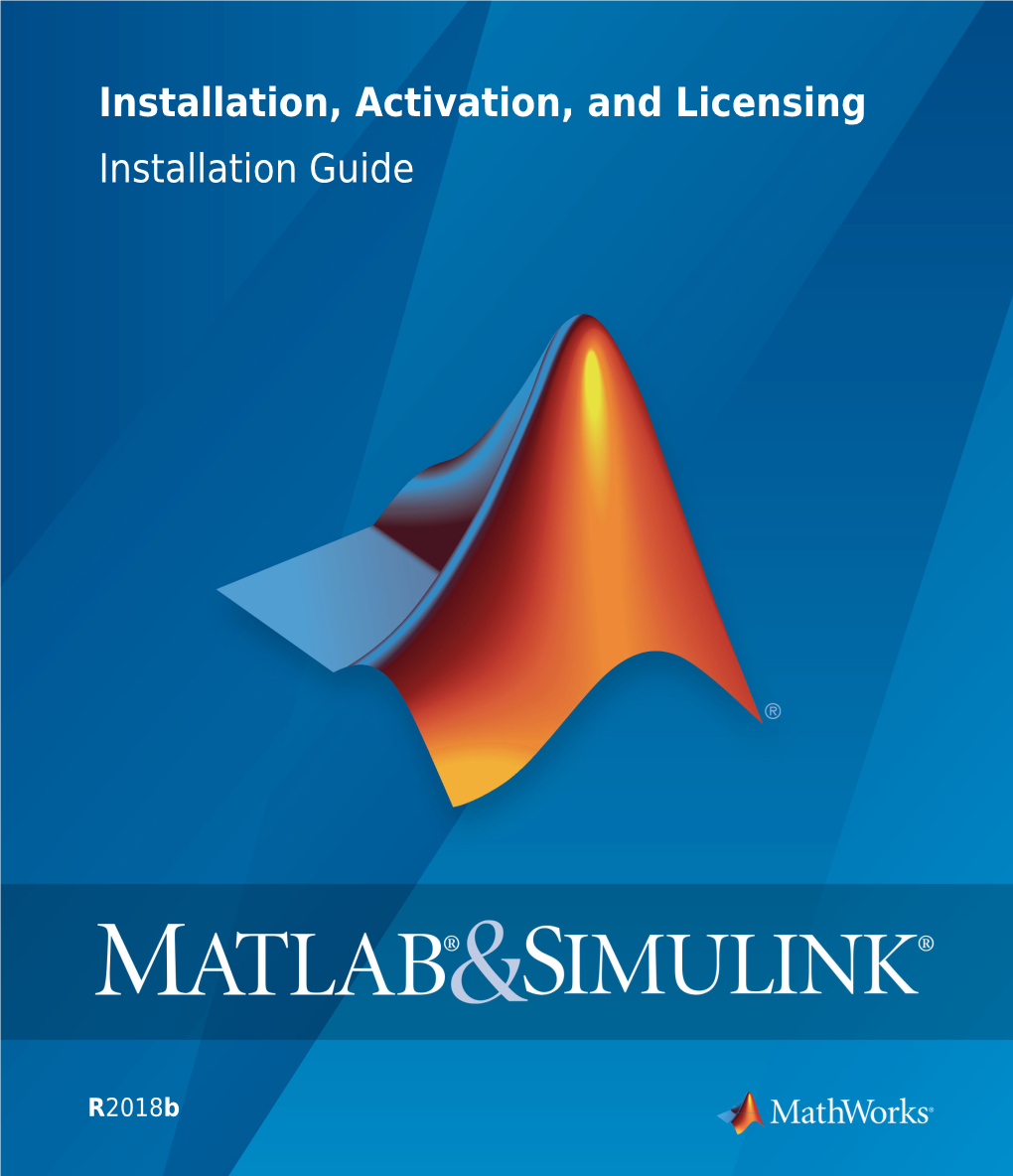 Installation, Activation, and Licensing Installation Guide