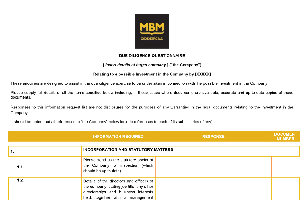 Mbm Commercial Llp