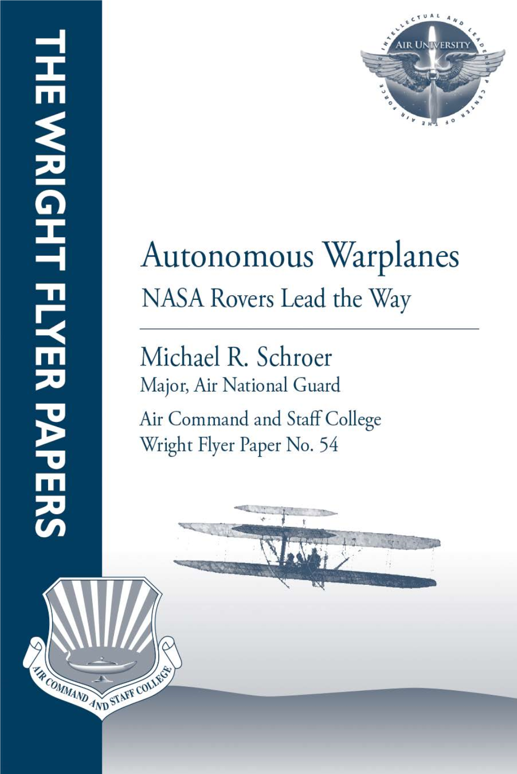 Autonomous Warplanes: NASA Rovers Lead The