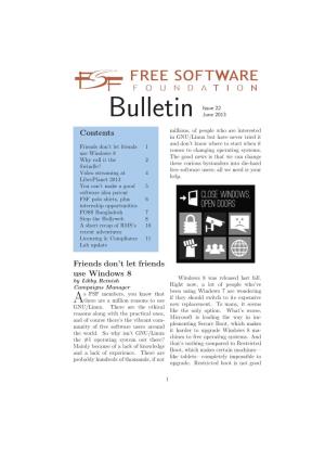 Bulletin Issue 22