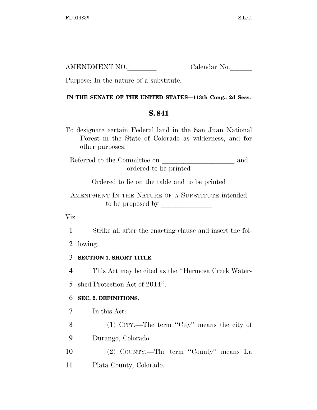 S. 841 with Amendment FLO14839