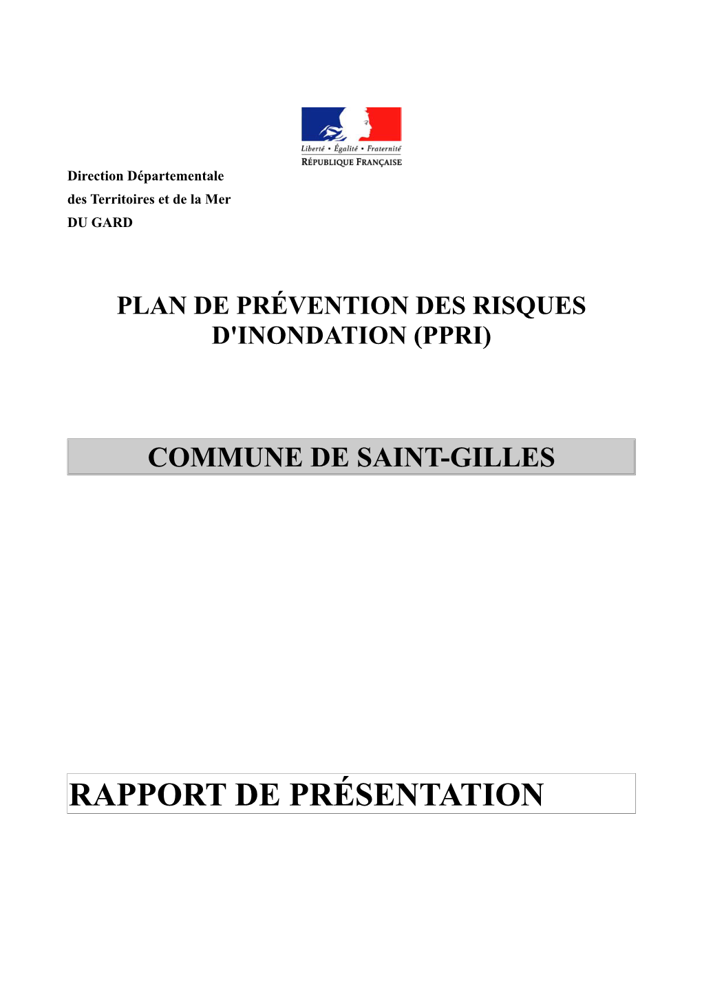 Rapport De Présentation 1