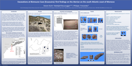 First Findings on the Aterian on the South Atlantic Coast of Morocco QUICK START (Cont.) DESIGN GUIDE