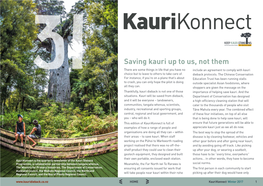 Kaurikonnect Issue 31, Winter 2017