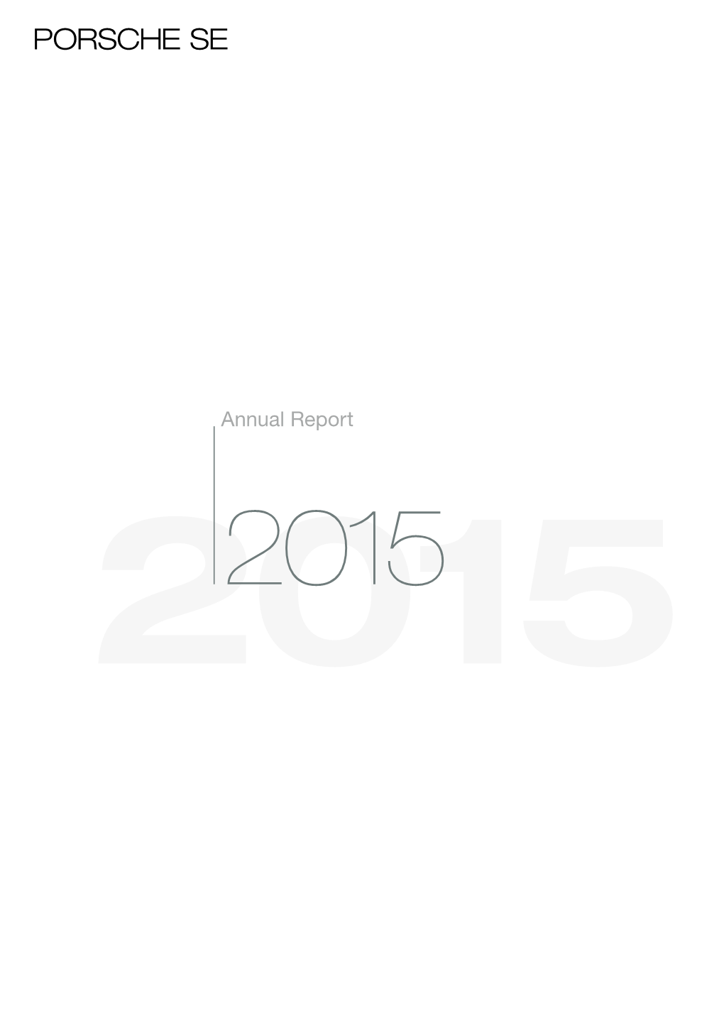 Annual Report Fiscal Year 2015