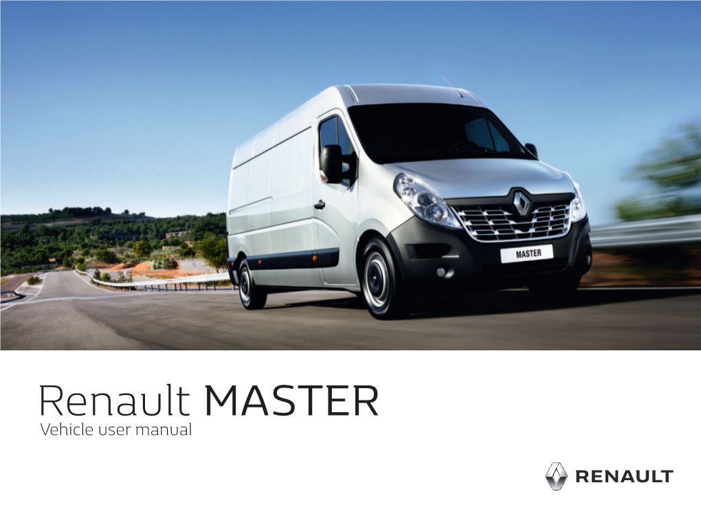 Renault MASTER Vehicle User Manual