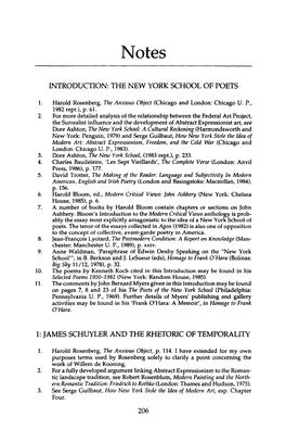 The New York School of Poets 1: James Schuyler and The