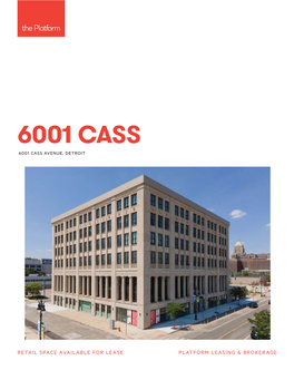 6001 Cass 6001 Cass Avenue, Detroit