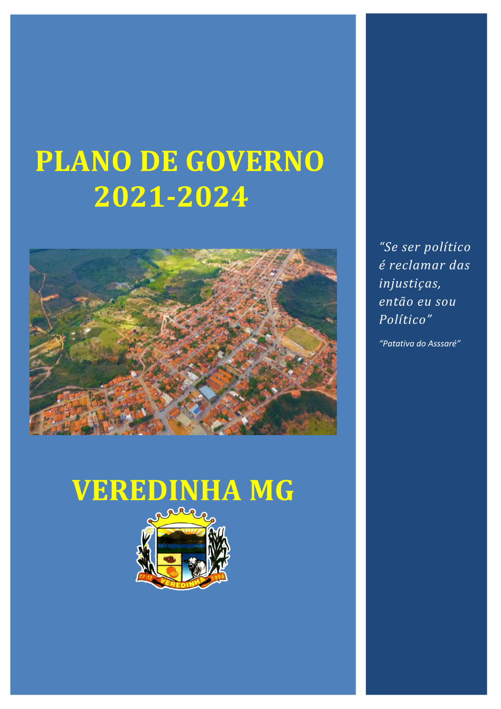 Plano De Governo 2021-2024 Veredinha Mg