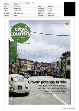Growth Potential in Nilai