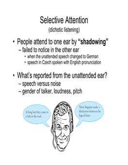 Selective Attention