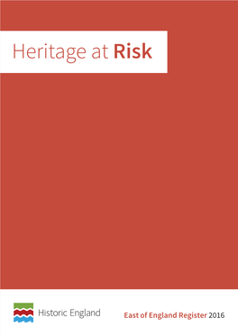 Heritage at Risk Register 2016, East of England