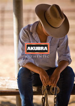 Akubra Hats Is a Fifth Generation Australian Owned Family Company, with the Current Managing Director Being Stephen Keir IV