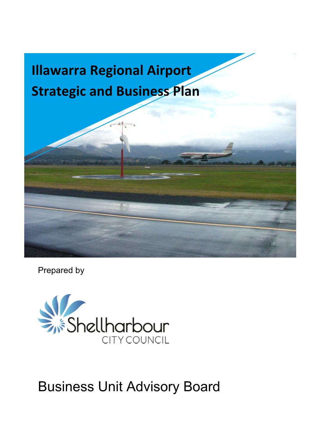 Illawarra Regional Airport Strategic and Business Plan