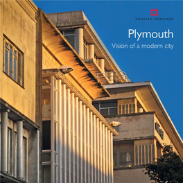 Plymouth Vision of a Modern City