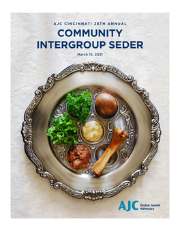 2021 AJC Cincinnati Passover Haggadah for Virtual Seder