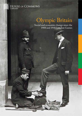 Olympic Britain Social and Economic Change Since the 1908 and 1948 London Games