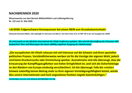 NACHBRENNER 2020 Wissenswertes Aus Dem Bereich Militärluftfahrt Und Luftkriegsführung Nr