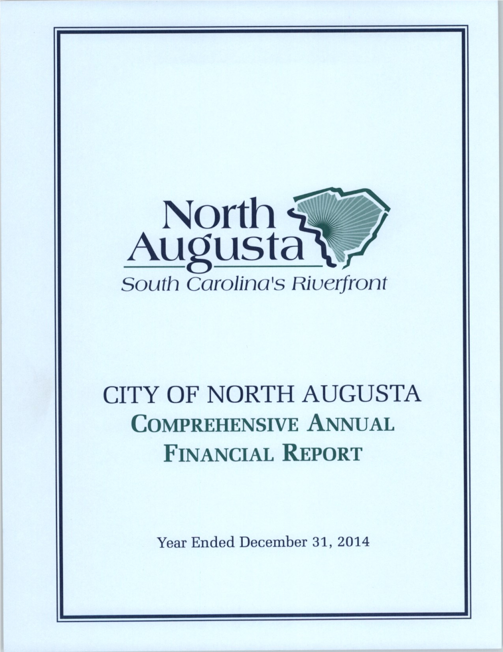 North Augusta Comprehensive Annual Financial Report
