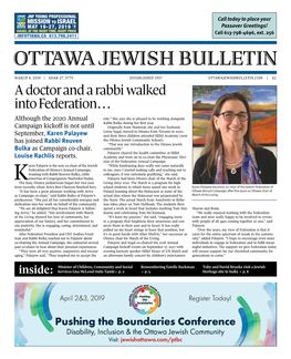 Ottawa Jewish Bulletin