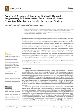 Combined Aggregated Sampling Stochastic Dynamic Programming and Simulation-Optimization to Derive Operation Rules for Large-Scale Hydropower System