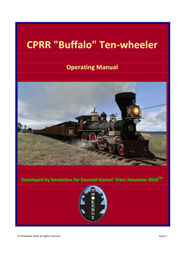CPRR "Buffalo" Ten-Wheeler