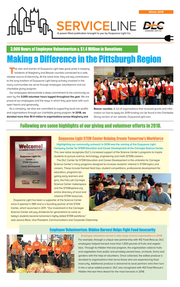 Making a Difference in the Pittsburgh Region