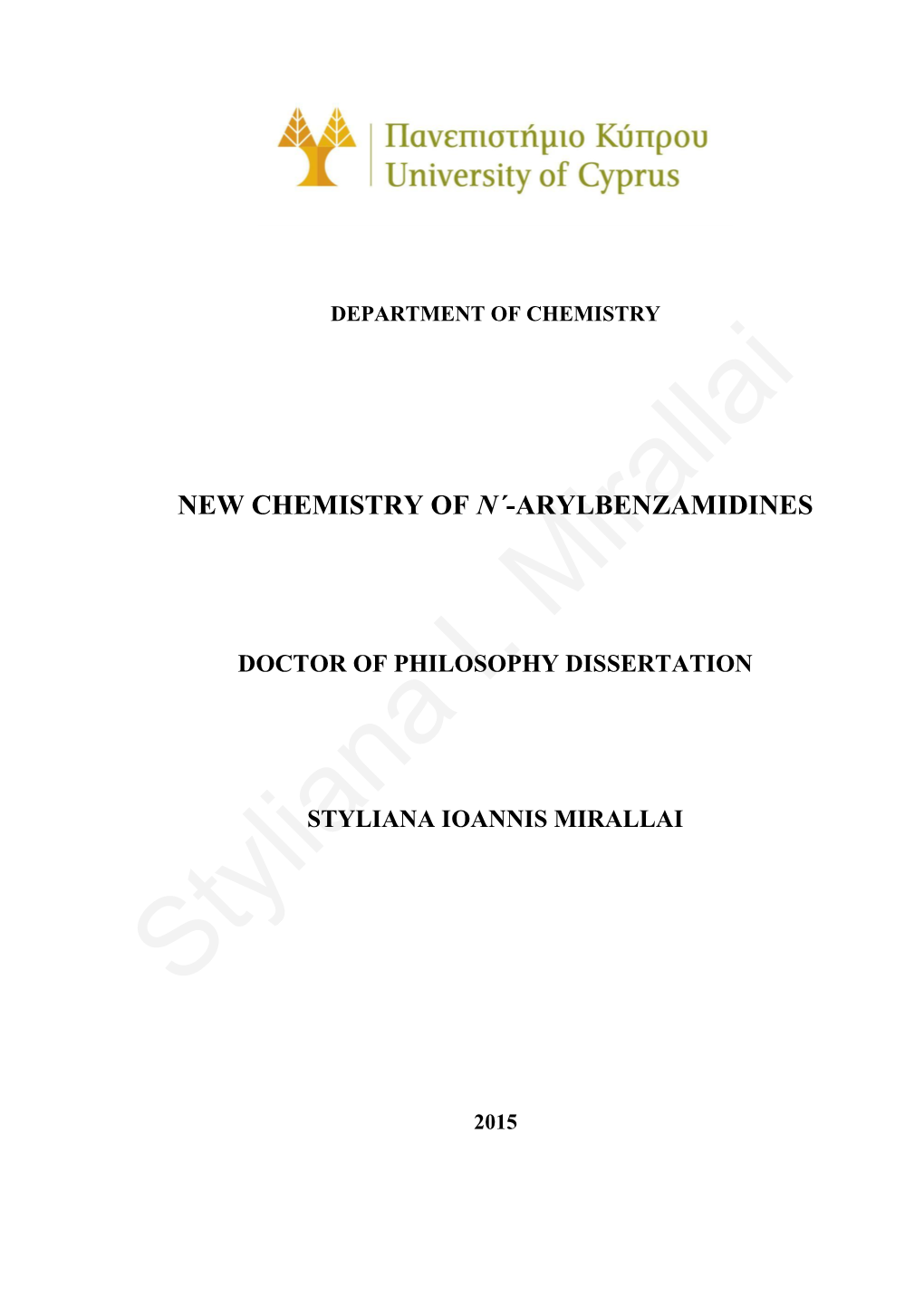 New Chemistry of N´-Arylbenzamidines