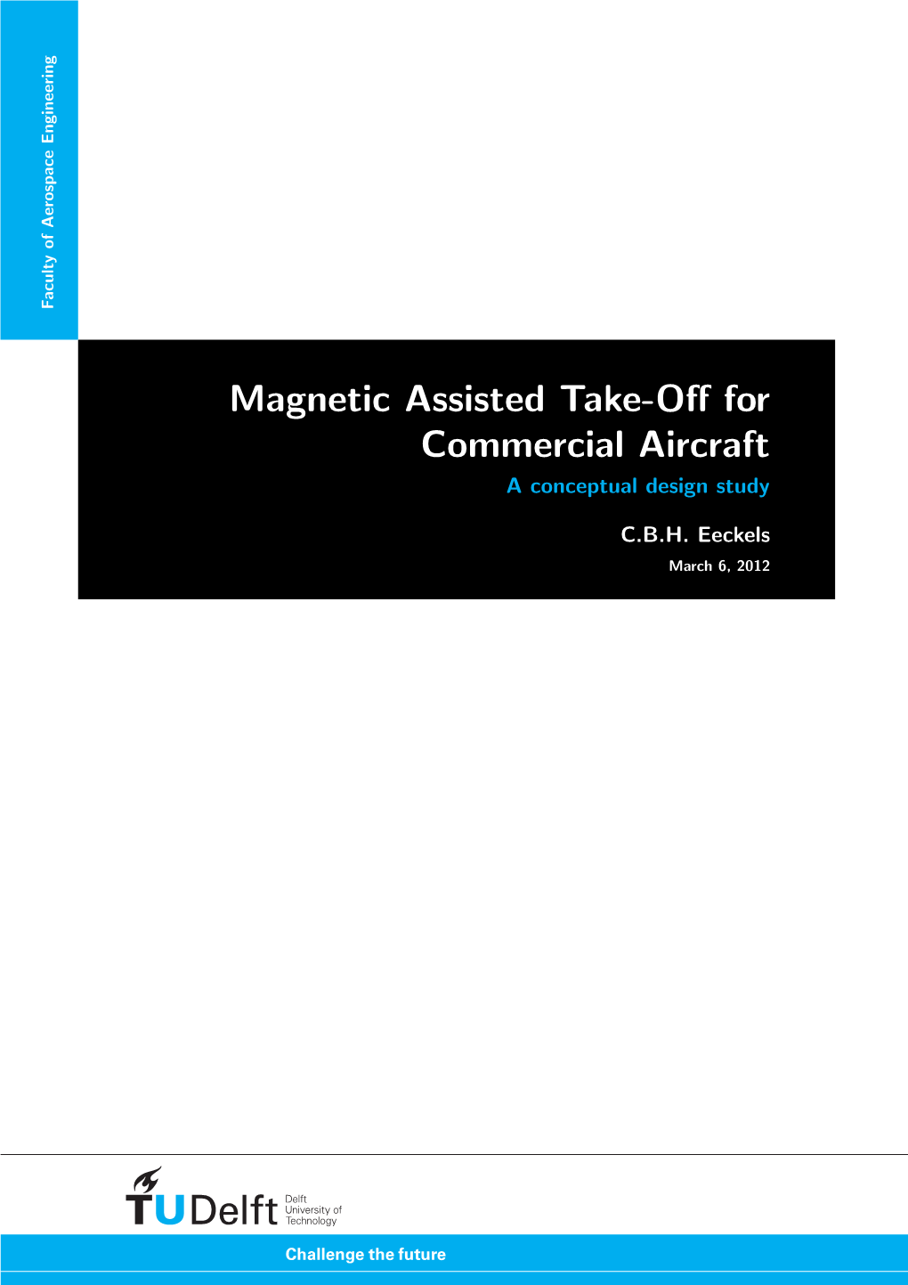 Magnetic Assisted Take-Off for Commercial Aircraft