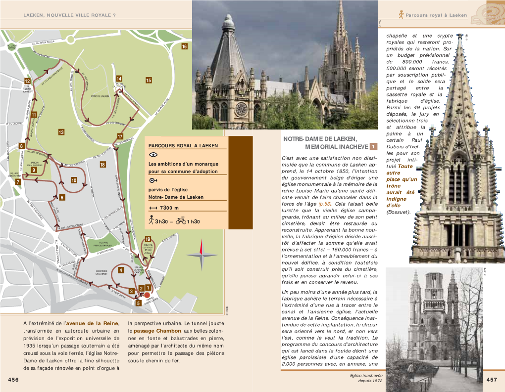 LAEKEN, NOUVELLE VILLE ROYALE ? Parcours Royal À Laeken © TD