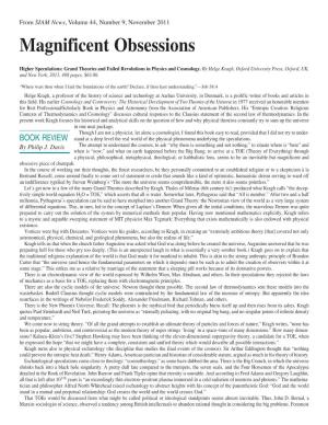 Higher Speculations: Grand Theories and Failed Revolutions in Physics and Cosmology