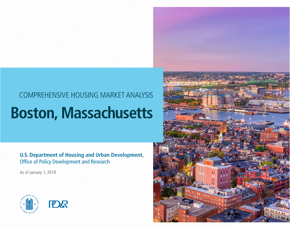 COMPREHENSIVE HOUSING MARKET ANALYSIS Boston, Massachusetts