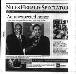 Niles HERALD-Spectator $1.50 Thursday