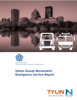 Urban Goods Movement/ Emergency Service Report