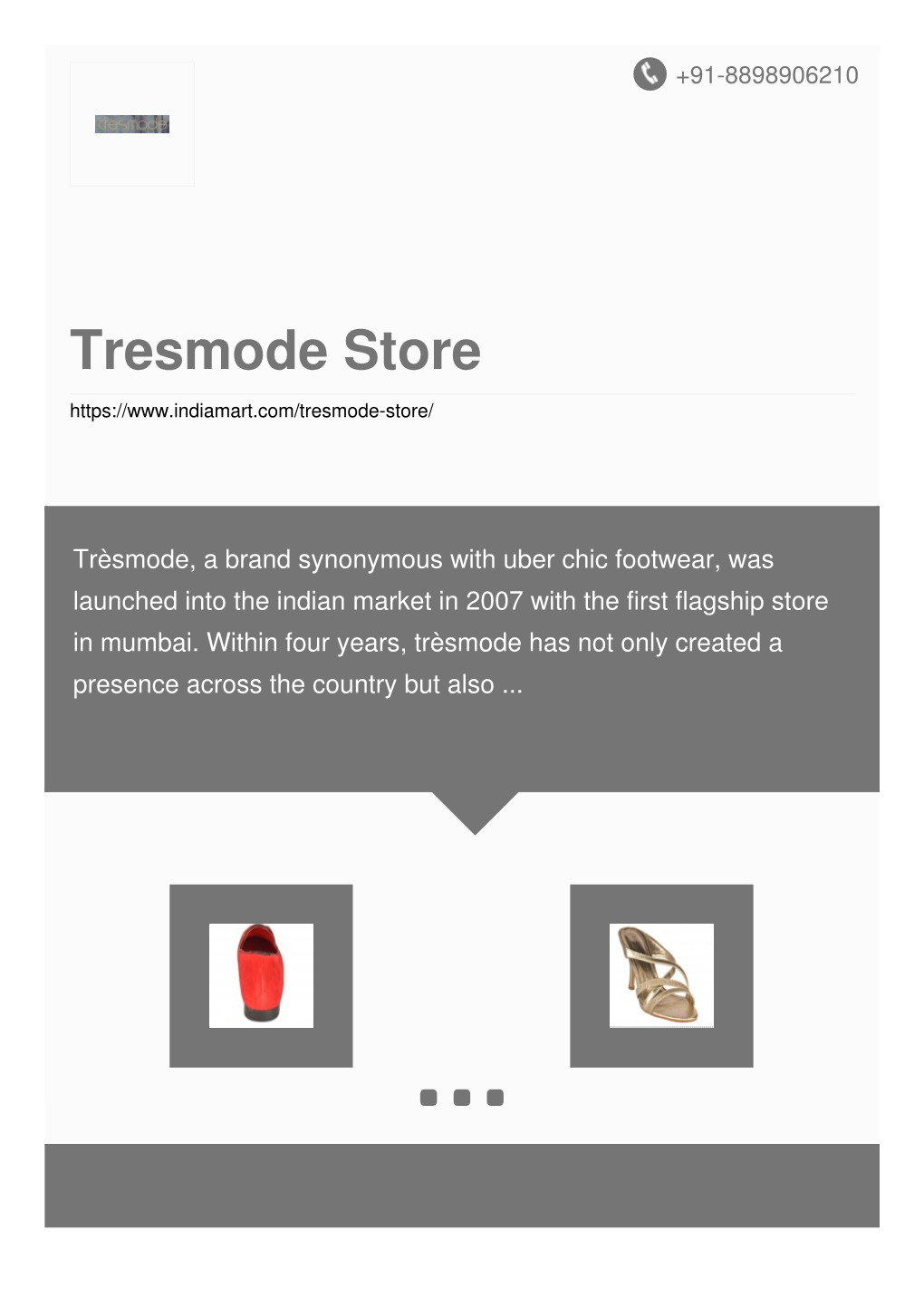 Tresmode Store