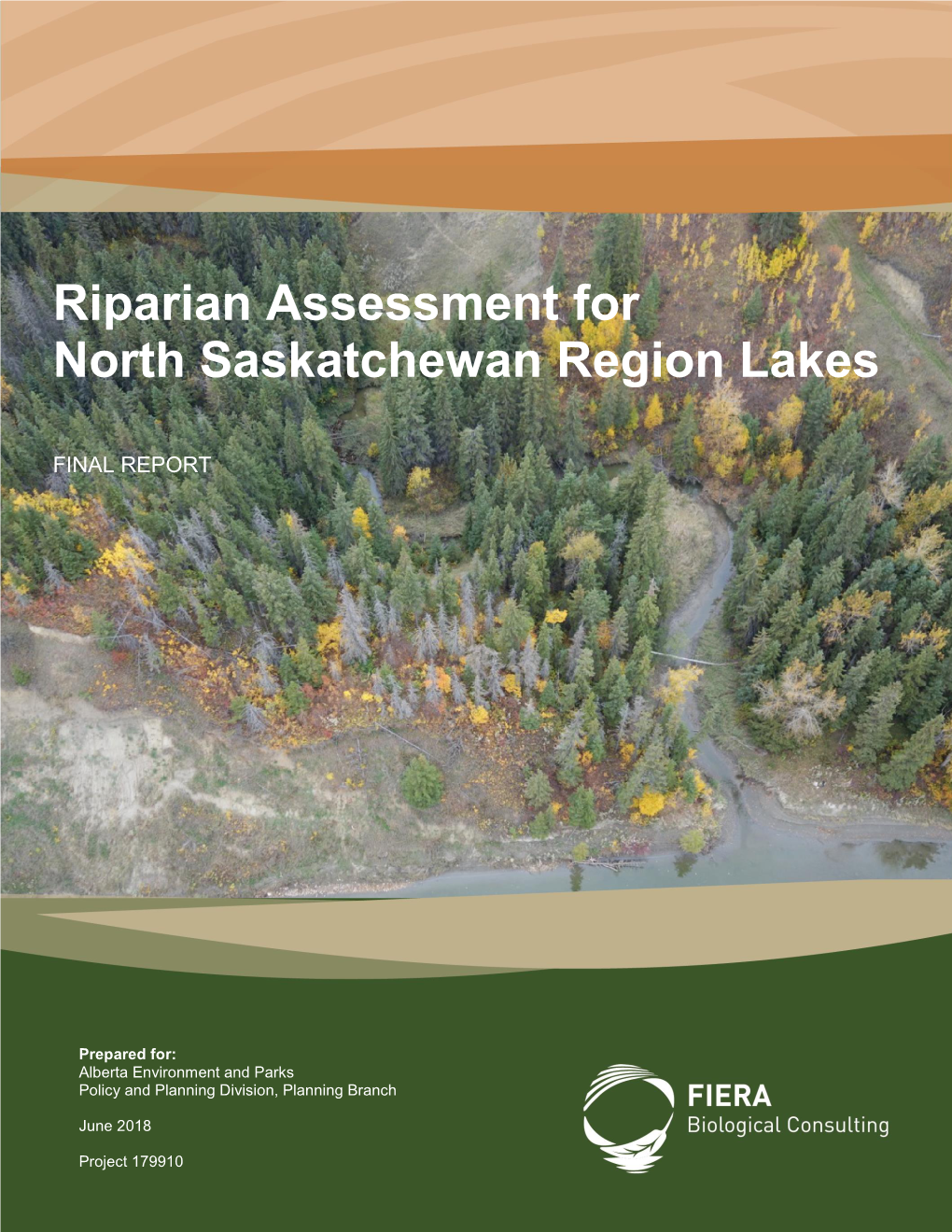 Riparian Assessment for North Saskatchewan Region Lakes