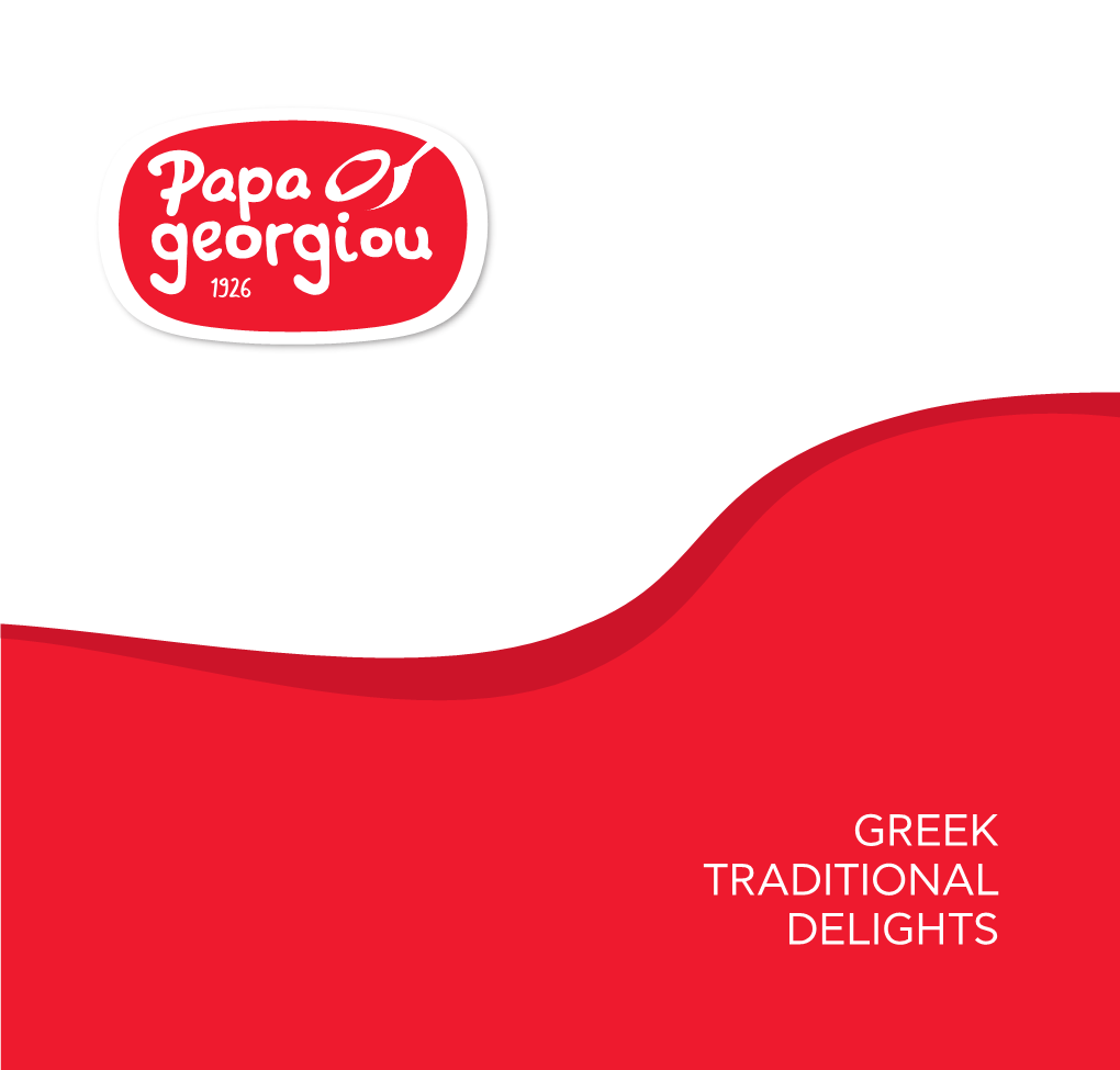 Greek Traditional Delights