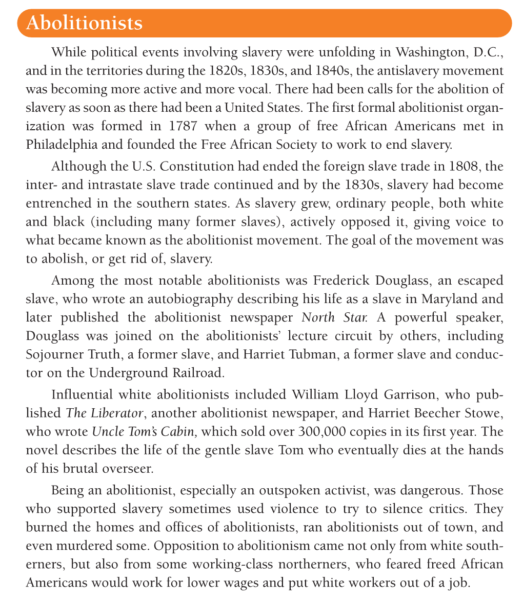 Abolitionists Dorothea Dix and the Treatment of the Mentally