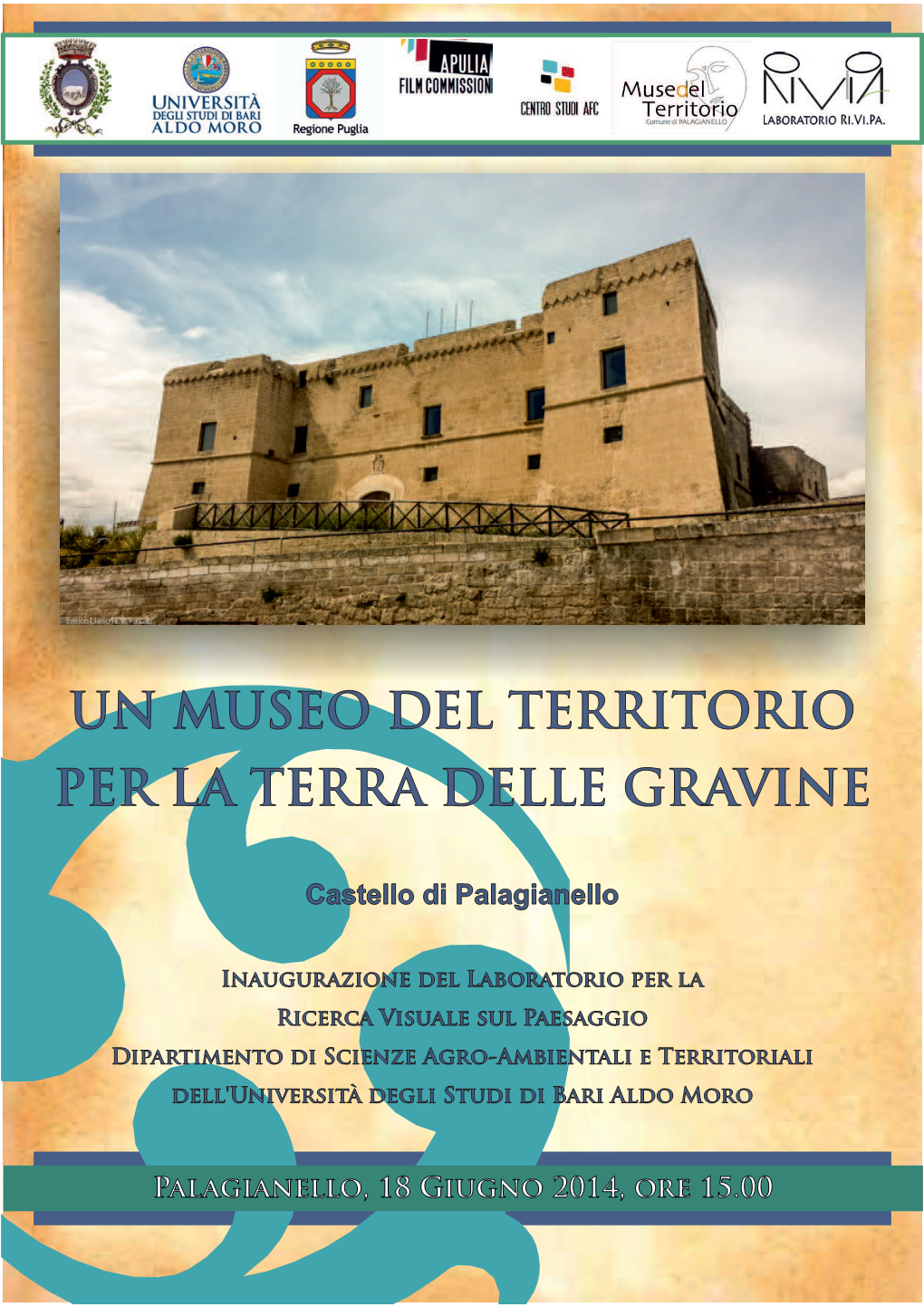 Programma Inaugurazione Castello Di Palagianello