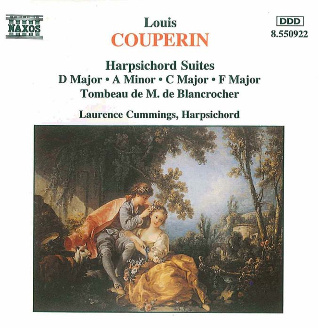 Louis COUPERIN Harpsichord Suites D Major a Minor C Major F Major