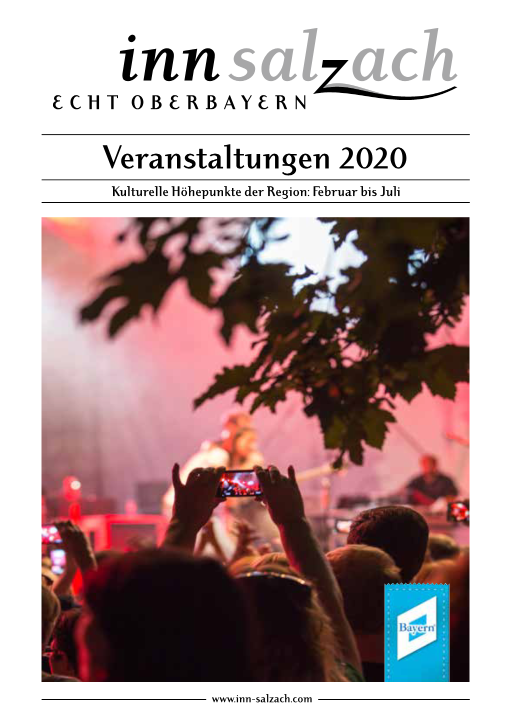 Veranstaltungen 2020 Kulturelle Höhepunkte Der Region: Februar Bis Juli