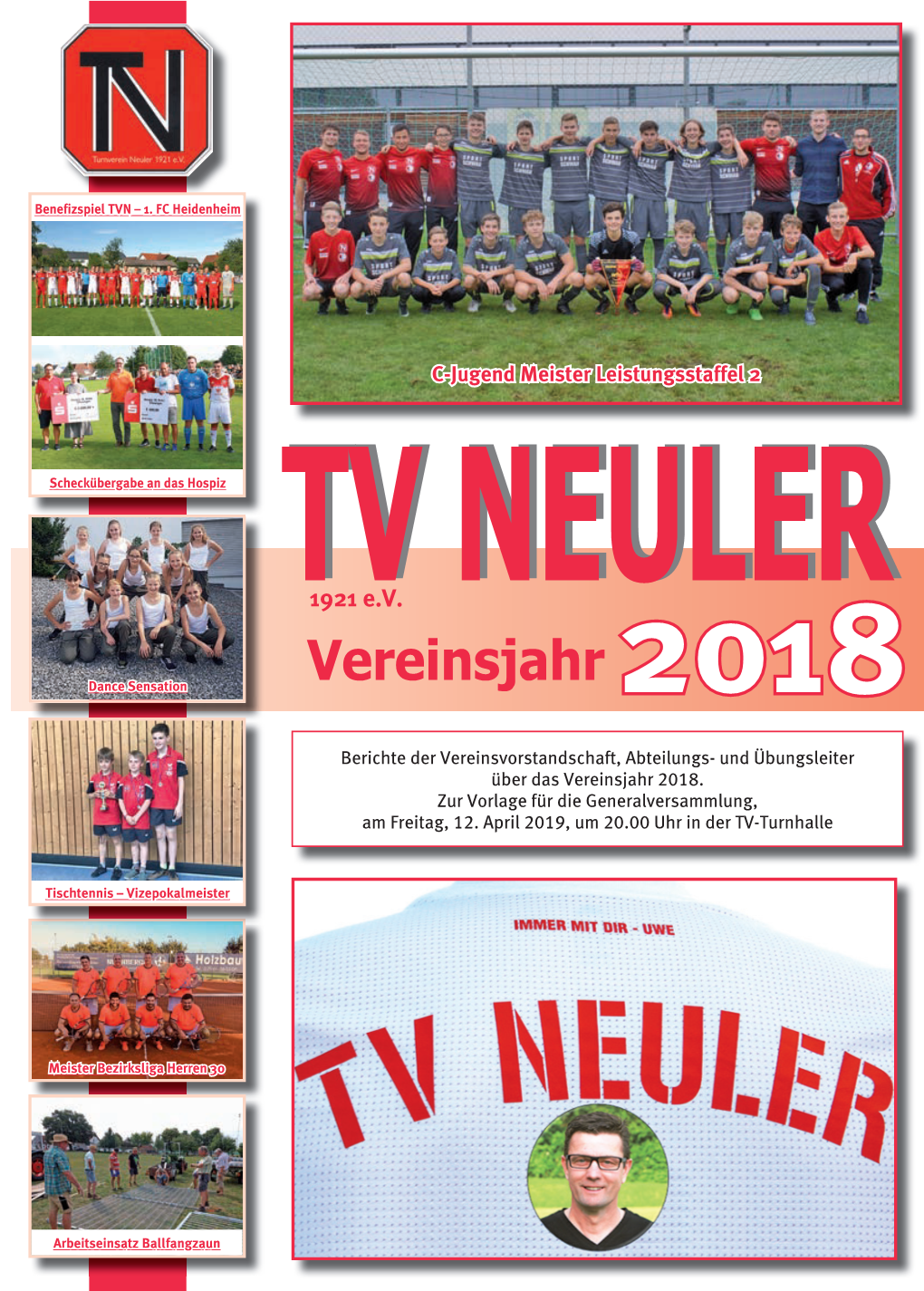 TV NEULER Vereinsjahr 2018