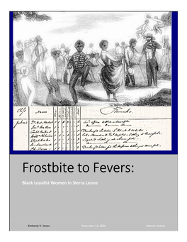 Frostbite to Fevers