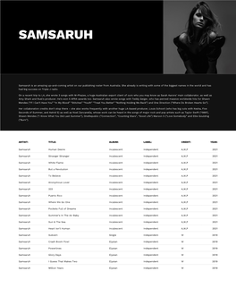 Samsaruh – Primary Wave Music